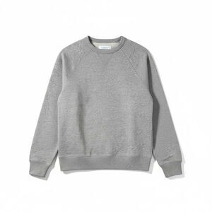 Everlane Unisex The French Terry Long Sleeve Pullover Sweatshirt Gray XXS New